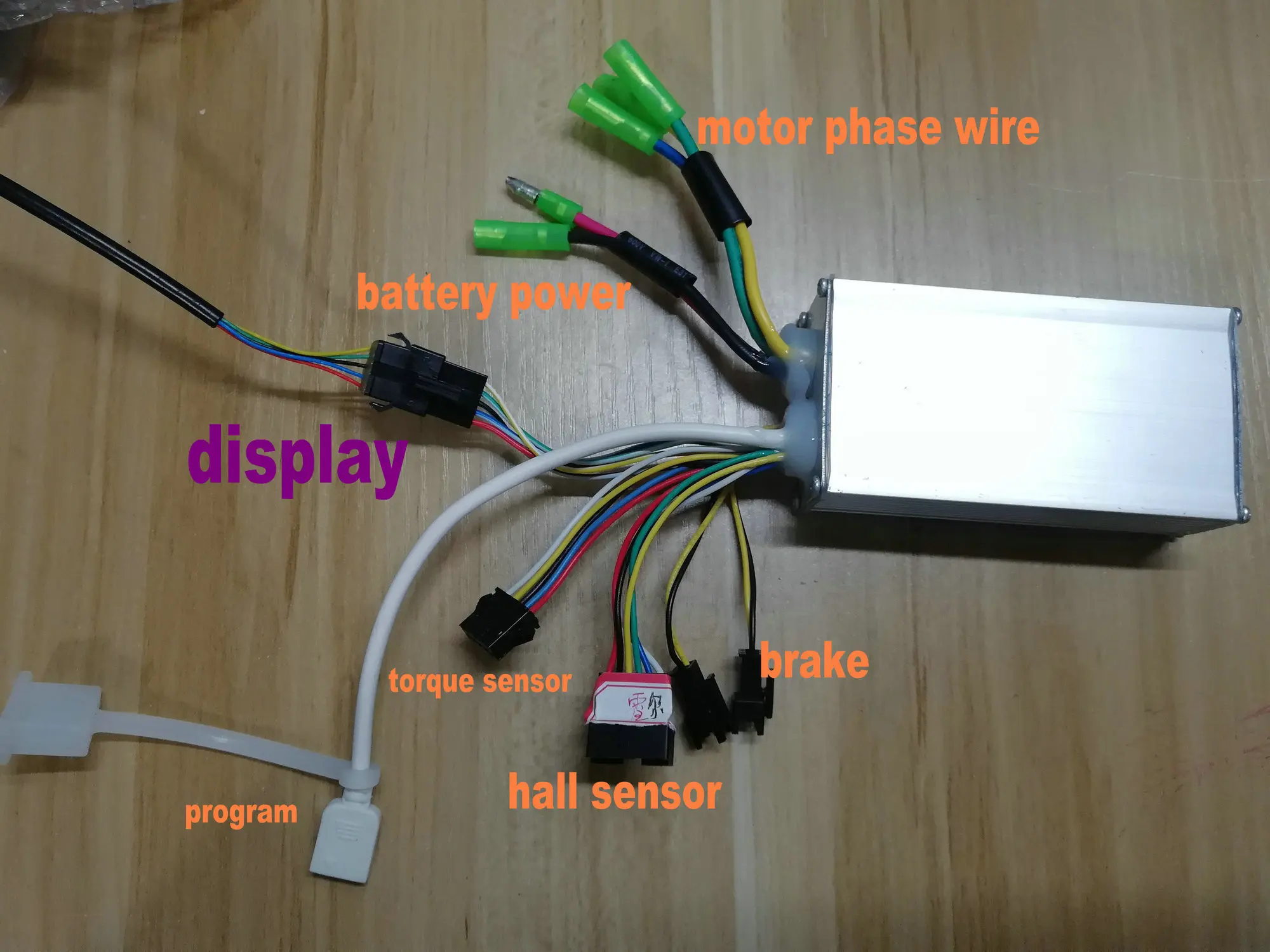 Цветной TFT ЖК-дисплей 24v36v48v52v60v72v ips экран вертикальный/горизонтальный средний тип+ контроллер Электрический велосипед Скутер mtb части