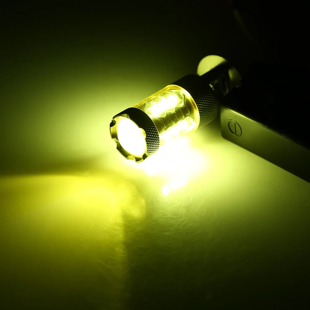 1 пара/2 шт 12-24 в 80 Вт H3 16SMD светодиодный желтый автомобильный противотуманный фонарь лампы