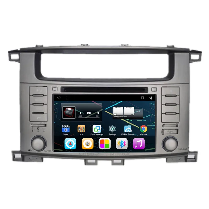 Автомагнитола Sat Nav 7 &quot Android GPS аудио для Toyota Land Cruiser 100 1998 2000 2001 2002 2003 2004 2005 2006 2007 |