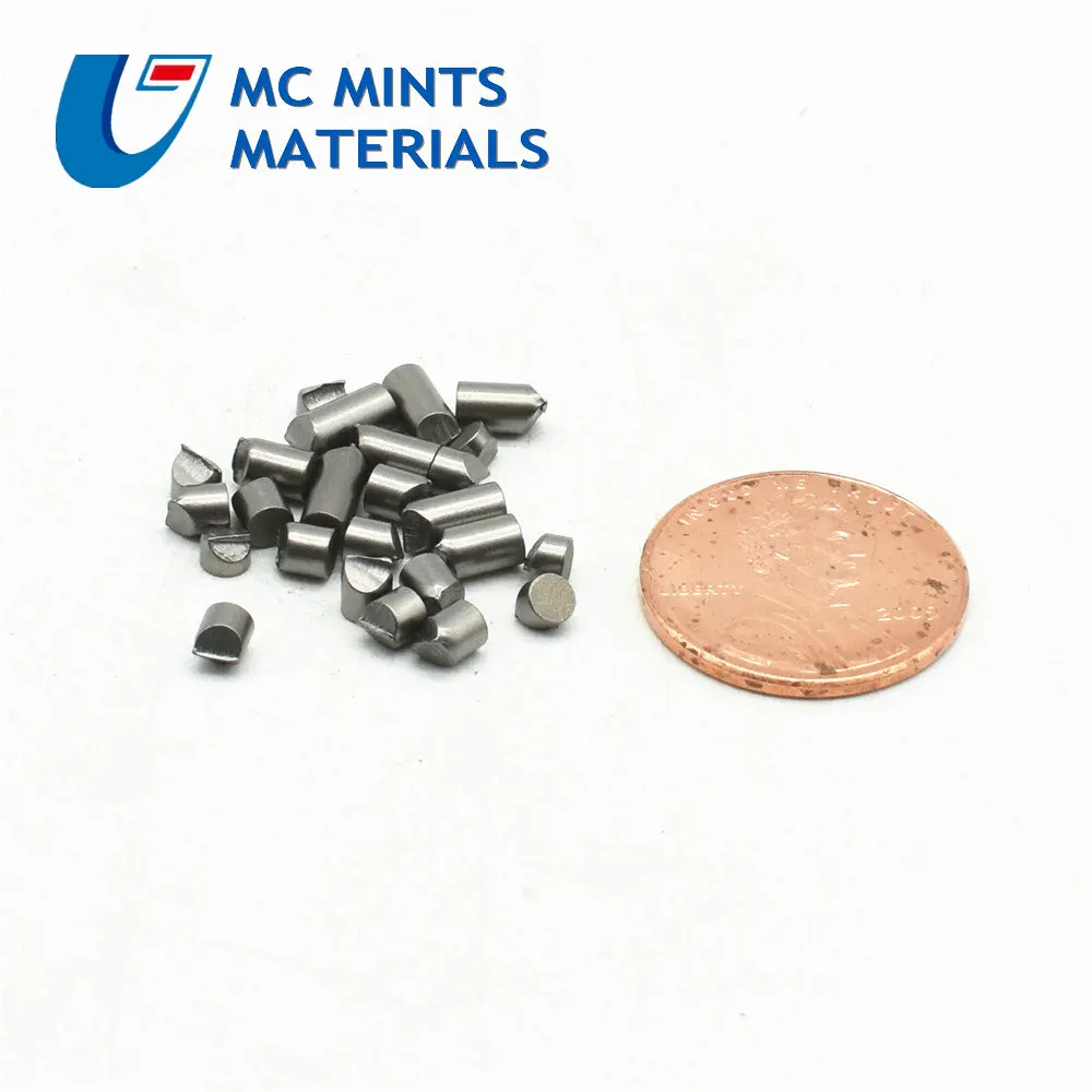 99.95% Танталовый зернистый цилиндр Ta высокой чистоты исследовательский элемент