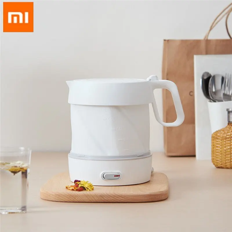 XIAOMI HL складной электрический чайник ручной мгновенный нагрев Электрический чайник с автоматической защитой от помех проводной чайник