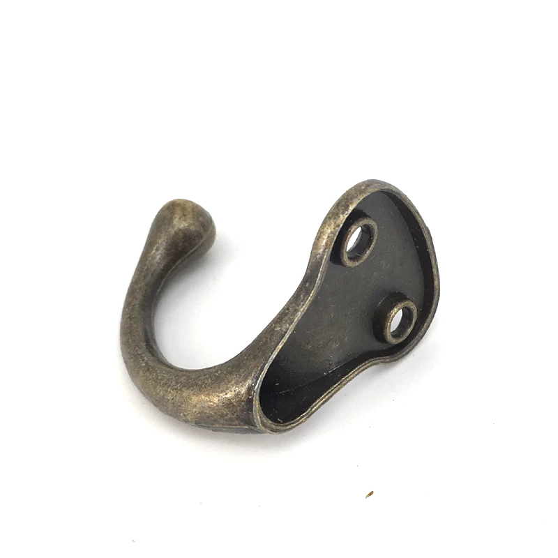 

Vintage Metal Wall Mount Hanger Small Coat Hat closet Furniture hanging Hooks