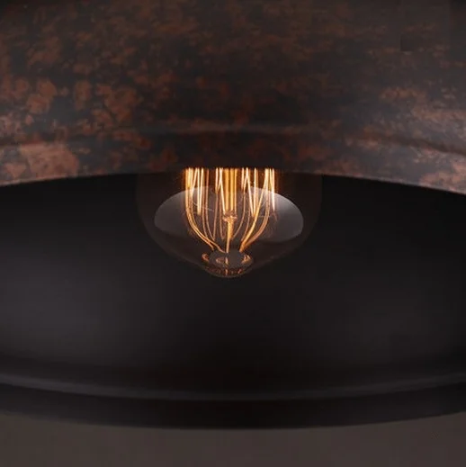 Светодиодный подвесной светильник в стиле лофта ретро железный Эдисон