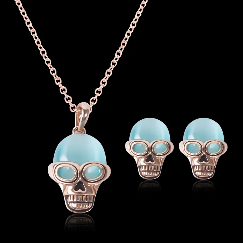 Fashion Jewelry Sets round Stone Chain Necklace&ampPendants Grape Shaped Earrings Women Collar | Украшения и аксессуары