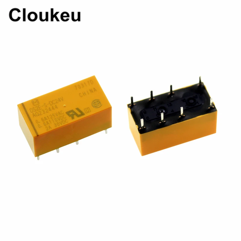 2Pcs Relay DIP8 DS2E-S- DC5V DC12V DC24V 5V 12V 24V 2A | Обустройство дома