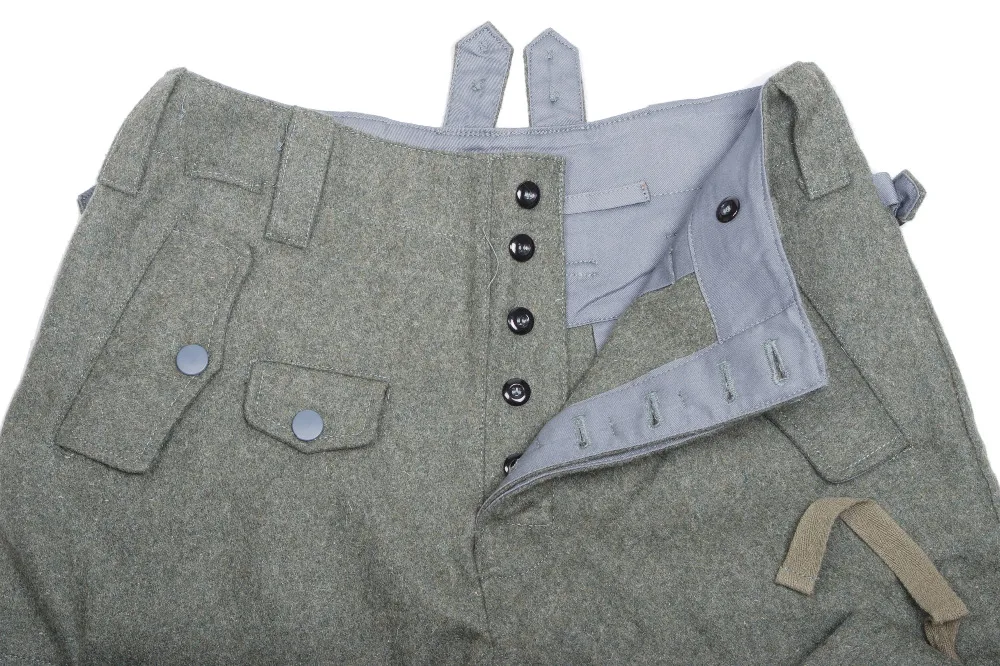 Немецкие полевые серые брюки парашютника WW2 размера 36273|trousers|trouser hooktrousers outdoor |