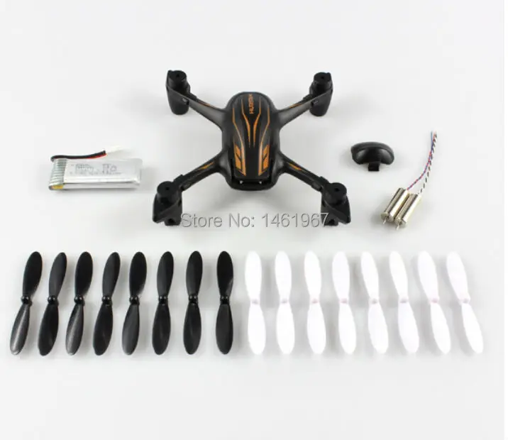 Hubsan X4 Plus H107P RC Квадрокоптер запасные части корпус двигателя лопасти батареи и т.