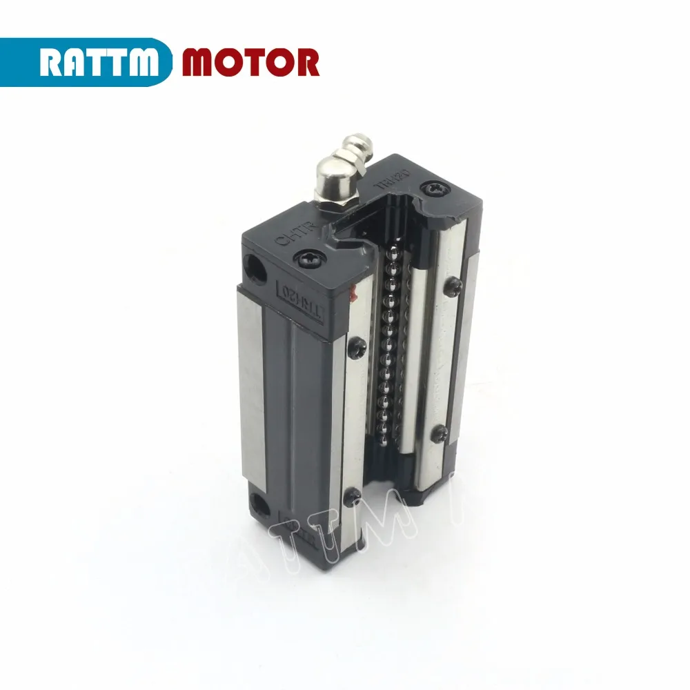 Квадратные линейные направляющие TRH20 L300 / 400/ 500 600 800 1200 мм (20 мм) и тележки TRH20B