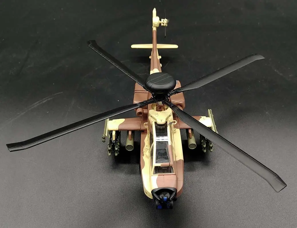 AH-64 Apache лук Израиль ударный вертолет 1/72 не отлитая модель самолета Easy model |