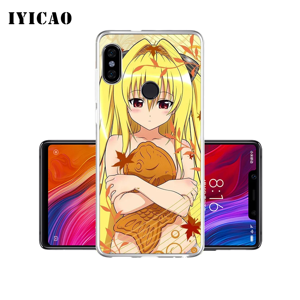 Мягкий силиконовый чехол для телефона IYICAO To Love Ru Darkness Xiaomi Mi 9 8 SE 6 A1 A2 Lite F1 MIX2S