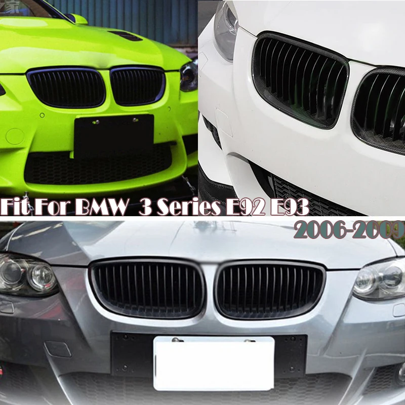 Автомобильные решетки для переднего бампера BMW E92 E93 3 серии Coupe M3 2006 2007 2008 2009 325i 328i