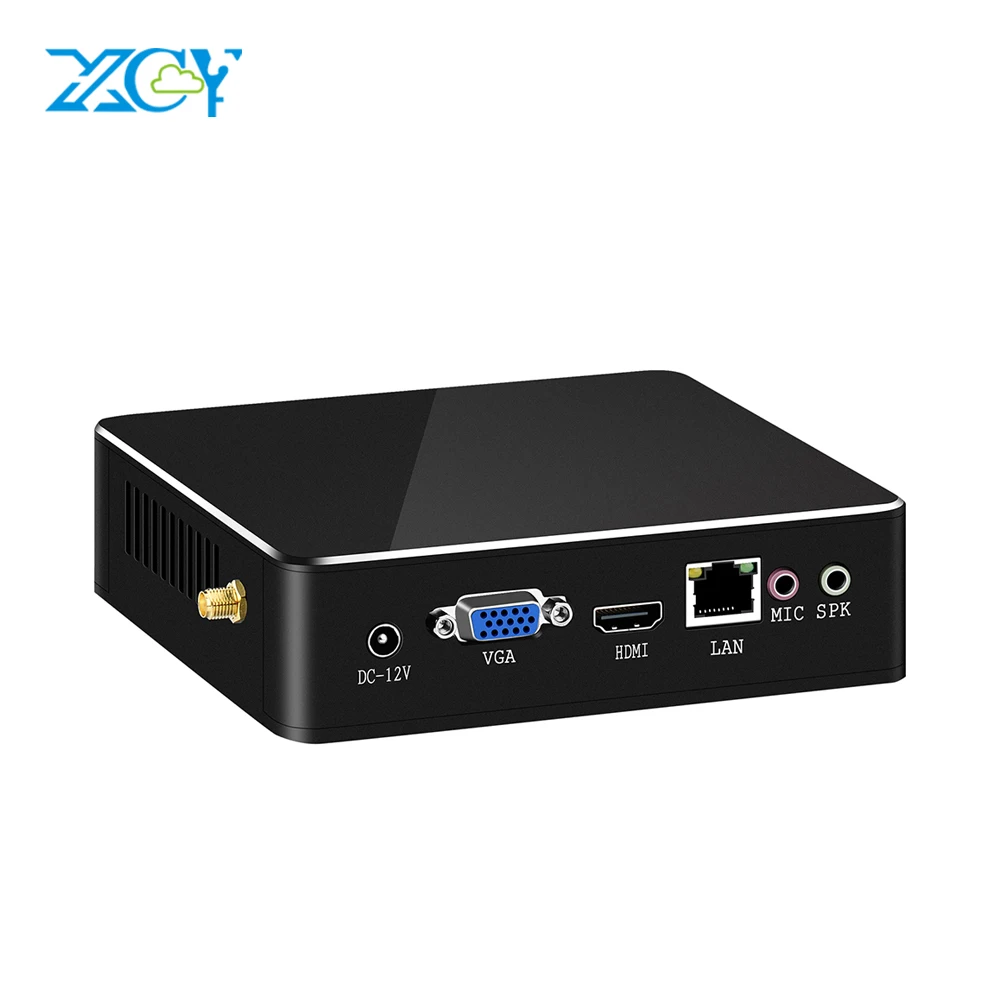 Мини-ПК Intel Pentium 4405U HDMI VGA DDR3L USB3.0 Wi-Fi 8 GB Оперативная память DDR3L микро ПК NUC ультра компактный бесшумный Windows Intel PC