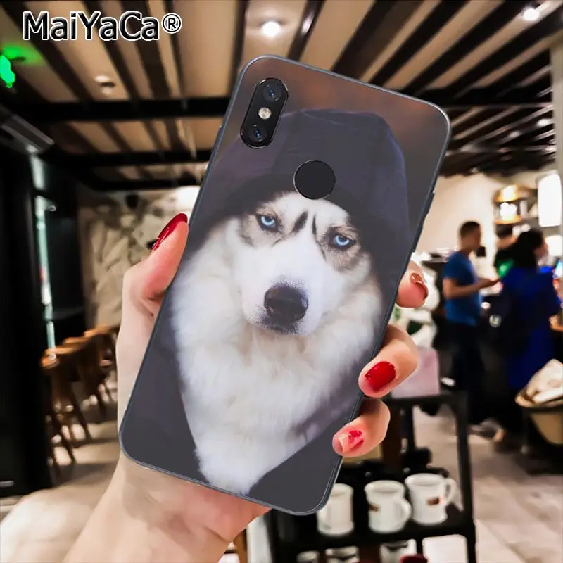 MaiYaCa породы Хаски; милый щенок собака чехол для телефона для Xiaomi Redmi8 4X 6A S2 7A 6A Redmi 5 5Plus Note5 7 Note8Pro - Цвет: A2