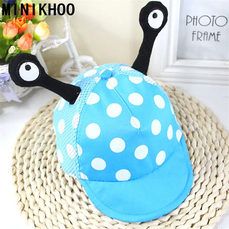 Хлопка младенца бейсбол cap для малышей дети шаблон плоские шляпы лето осень