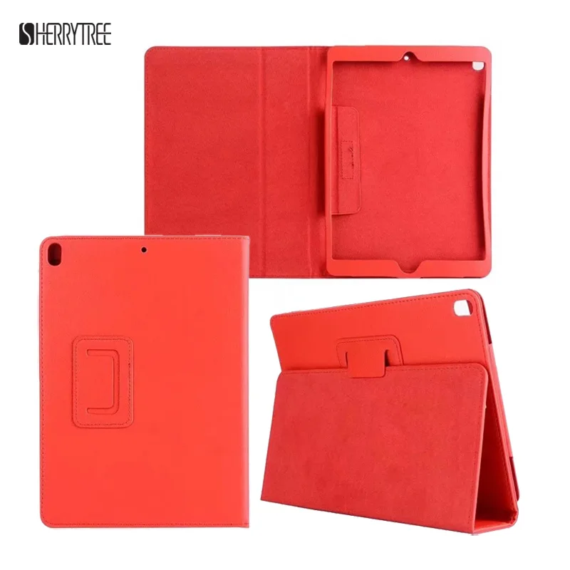 100PCS/Lot Folio Stand PU Cover Case For iPad Pro 10.5 2017 Tablet Protective Skin By DHL Fedex | Компьютеры и офис