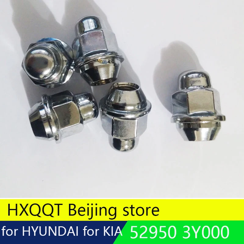 OEM для Kia Forte Sorento Hyundai sonata ix25 (creta) Elantra tucson accent хромированные колёсные гайки 5 шт. 52950