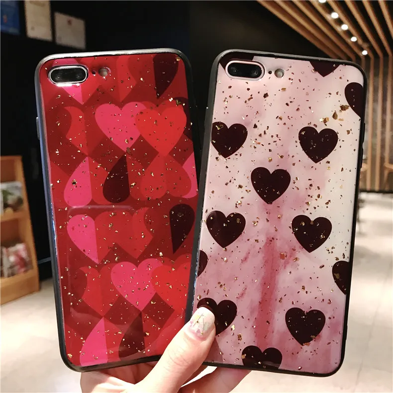Золотой блестящий чехол для iphone X XR XS MAX 7 8 6 6s Plus глянцевый из ТПУ Samsung Galaxy S10 Lite S9 S8