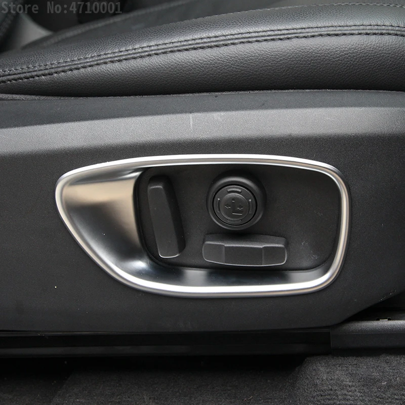 ABS Chrome Side Seat Decoration Frame Cover Trim For Land Rover Discovery Sport 2015 2016 2017 Car-Styling Auto Accessories | Автомобили и