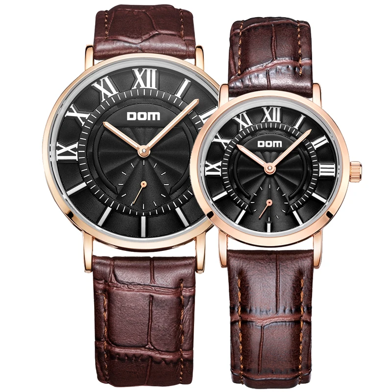 DOM limited edition часы для любимых женских часов мужские водонепроницаемые кварцевые