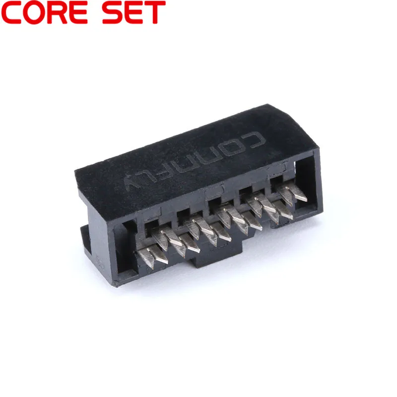10 шт./набор, FC-6P FC-8P FC-10P FC-14P FC-16P для FC-40P IDC разъем 2x5 Pin Dual Row шаг 2,54 мм разъем IDC 10-контактный кабель Разъем