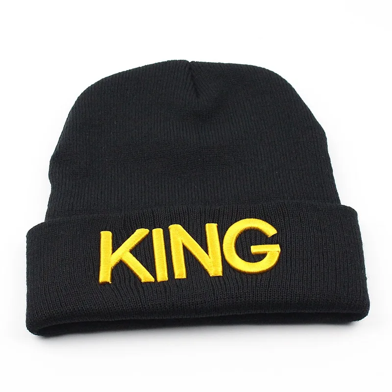 ALLKPOPER Beanie 2017 теплая Женская Зимняя кепка шапки и кепки мужские королевская