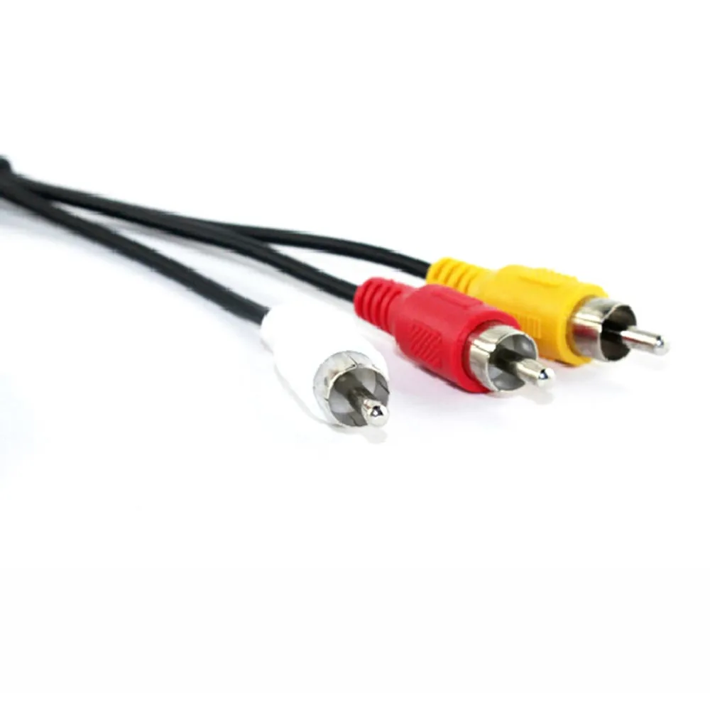 USB к RCA кабель 2 0 папа 3 мужской комбинезон стерео аудио видео телевизионный