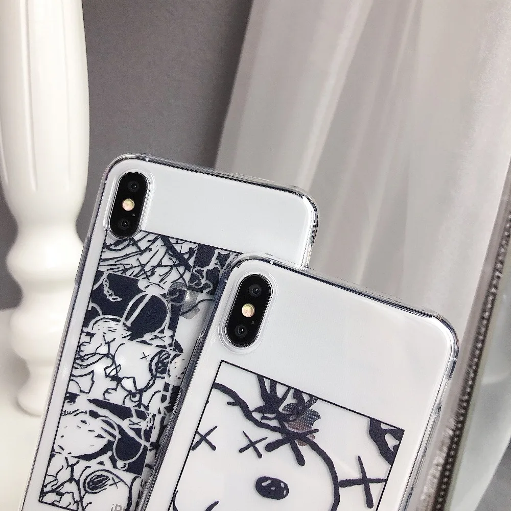 Snoopy бумажная коллекция для iphone 6 6s 6plus plus 7 8 чехол X xr xsmax задняя крышка-чехол