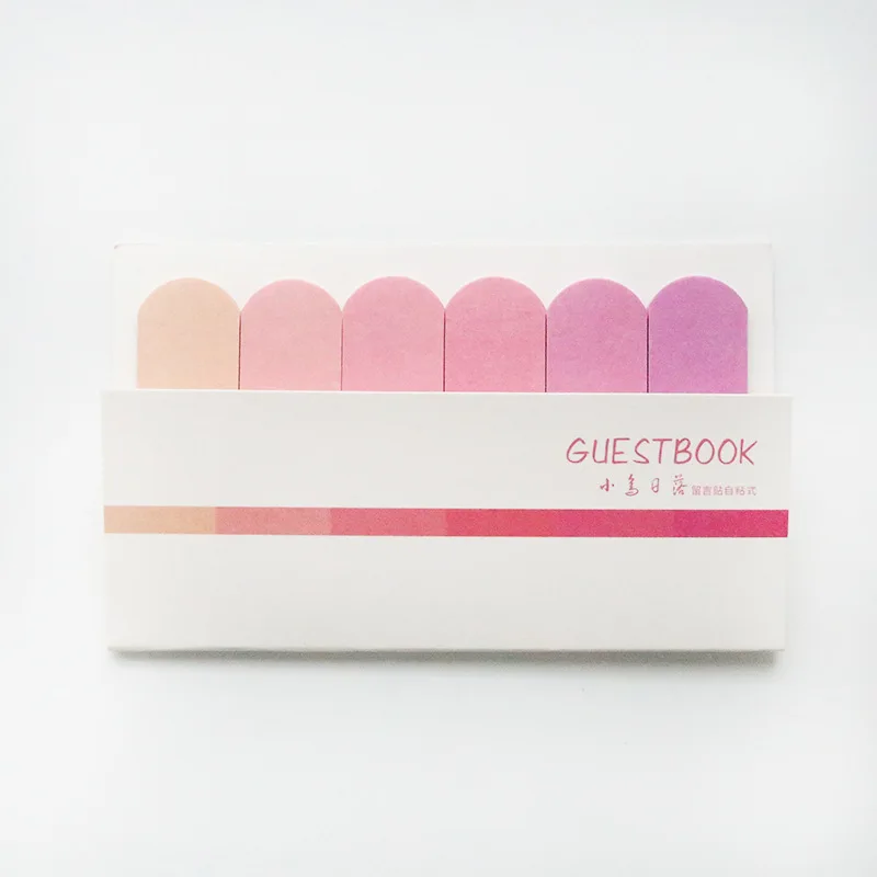 L 120 страниц, милый Kawaii блокнот, клейкая бумага для заметок, Канцтовары, стикер, индекс, наклейка для планировщика, s блокноты для офиса, школьные принадлежности - Цвет: L