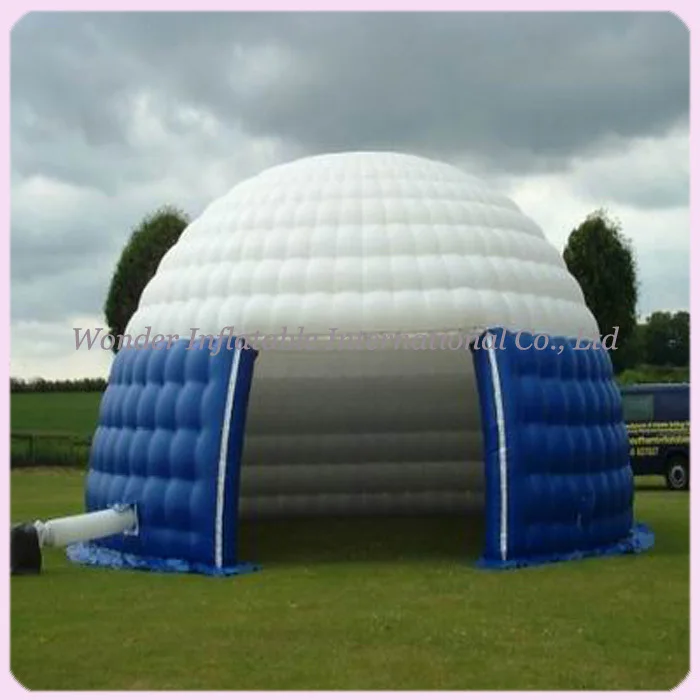 

Portable outdoor waterproof inflatable tent dome shaped canopy for events