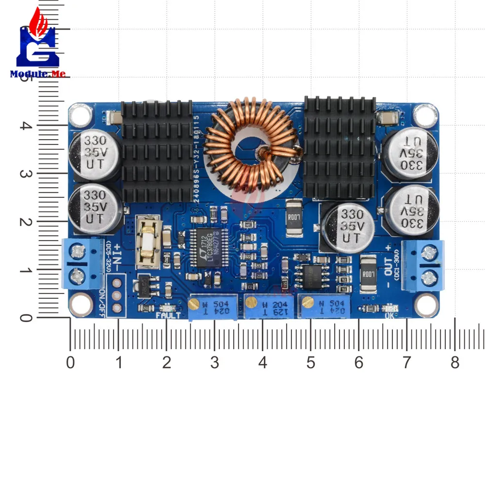 LTC3780 10A DC 5V-32V to 1V-30V Voltage Automatic Step Up Down Regulator Charging Module Board Automatically regulator | Электронные
