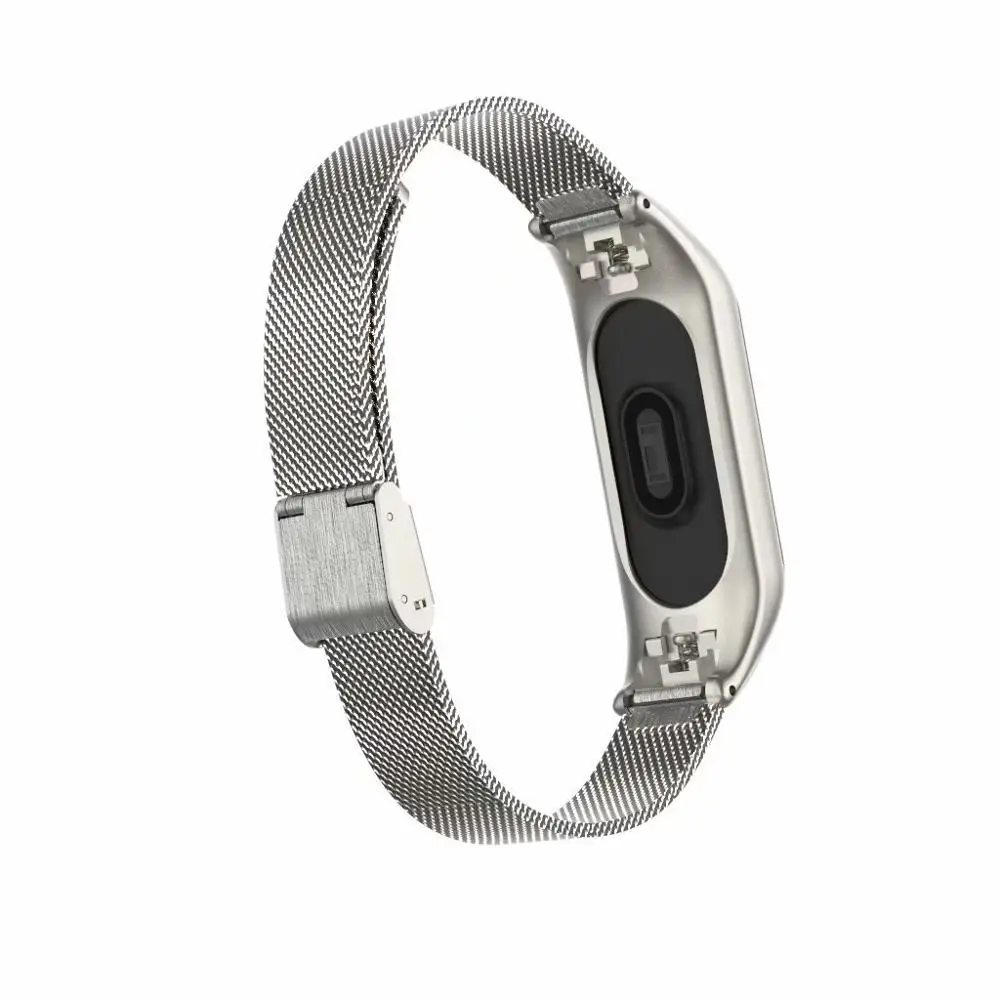 Браслет mi Band 3 металлический Безвинтовой браслет из нержавеющей стали для Xiaomi