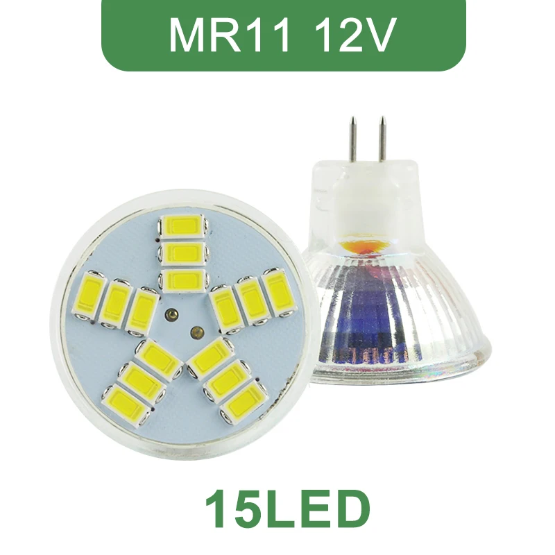 MR11 DC 12V Kaguyahime MR16 светодиодный 12 V MR11 прожектор 220 V 6 W SMD 2835 Лампы светодиодный лампада Светодиодный прожектор светодиодные украшения ампулы теплый белый холодный белый - Испускаемый цвет: MR11 DC 12V