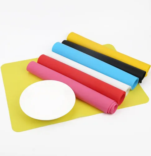 40x30 Cm Silicone Mats Baking Liner Best Silicone Oven Mat Heat Insulation Pad Bakeware Kid Table Mat
