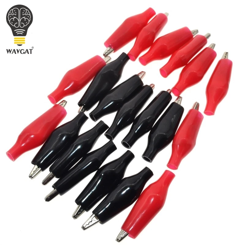 

Щипковые зажимы SUQ 20 шт., черные и красные, 28 мм