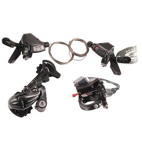 M590groupset Shimano Deore M590 переключатели указано SL-M590 FD-M590 RD-M591 3x9s 27 Скорость 3 шт. рычаги переключения передач Передний Задний переключатель - Цвет: M590groupset
