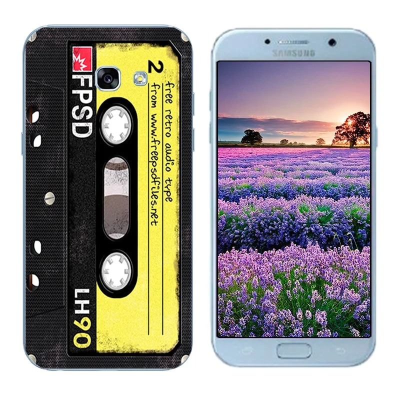 for Samsung A5 2017 Case Soft Silicone Phone Life Printing Cover Fundas Galaxy SM-A520 A520F Coque |