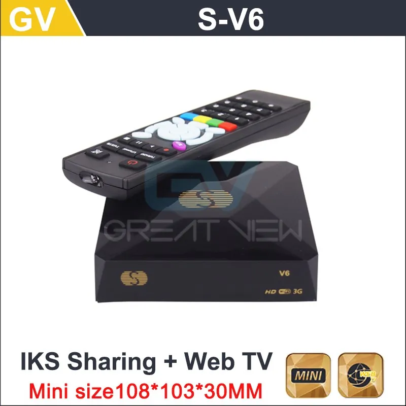 Для Русский s-v6 HD спутниковый ресивер V6 S Поддержка cccamd Newcamd веб-ТВ USB Wi-Fi 3G Biss ключ YouPorn