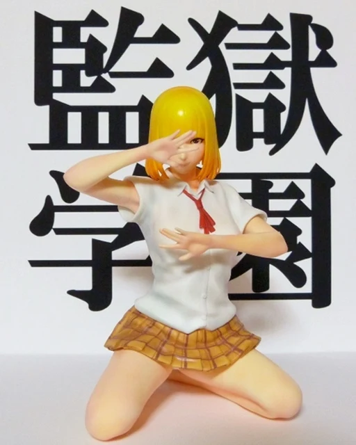 Неокрашенная аниме GK статуя гаража из смолы WF2016 школа тюрьмы: Hana Midorikawa модельный