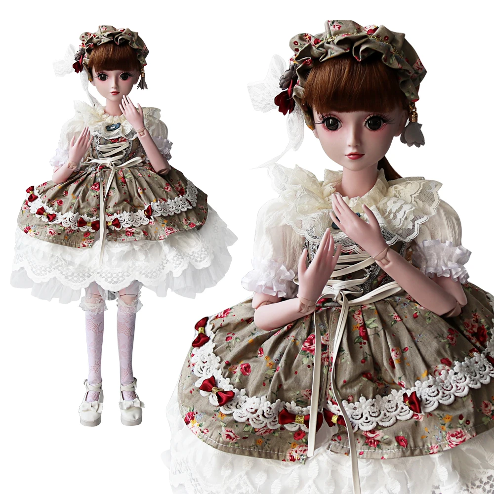 UCanaan/1/3 BJD куклы детские игрушки 19 мячом Соединенных Body с полной аксессуары для