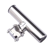 marine boat yacht accessories extra large clamp rod holder for rails1 14 to 2 stainless tournament style clamp on fishing
