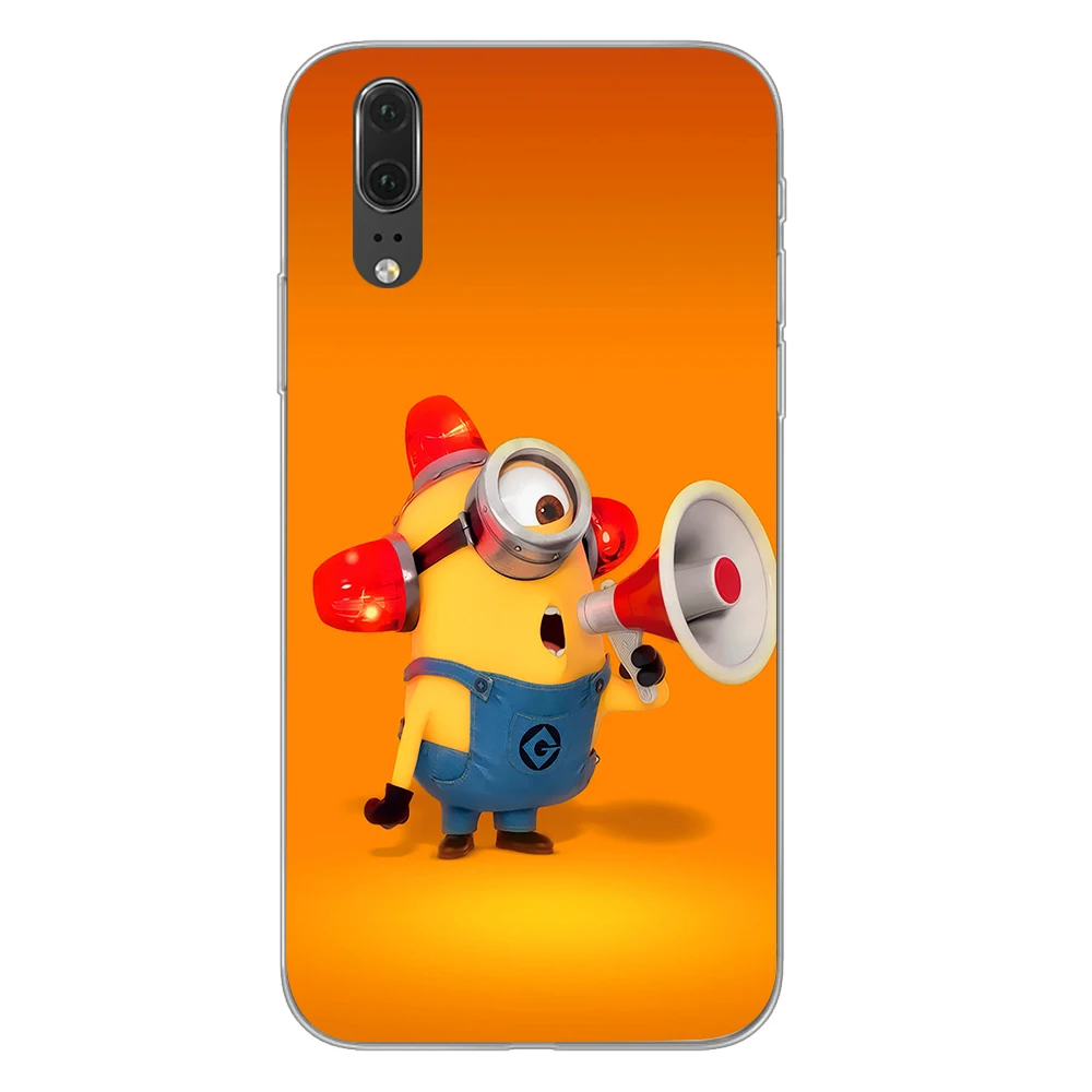 5 С милыми миньонами из мультфильма чехол для телефона для huawei P30 P20 P10 Коврики 10 20 Pro Lite чехол - Цвет: 5