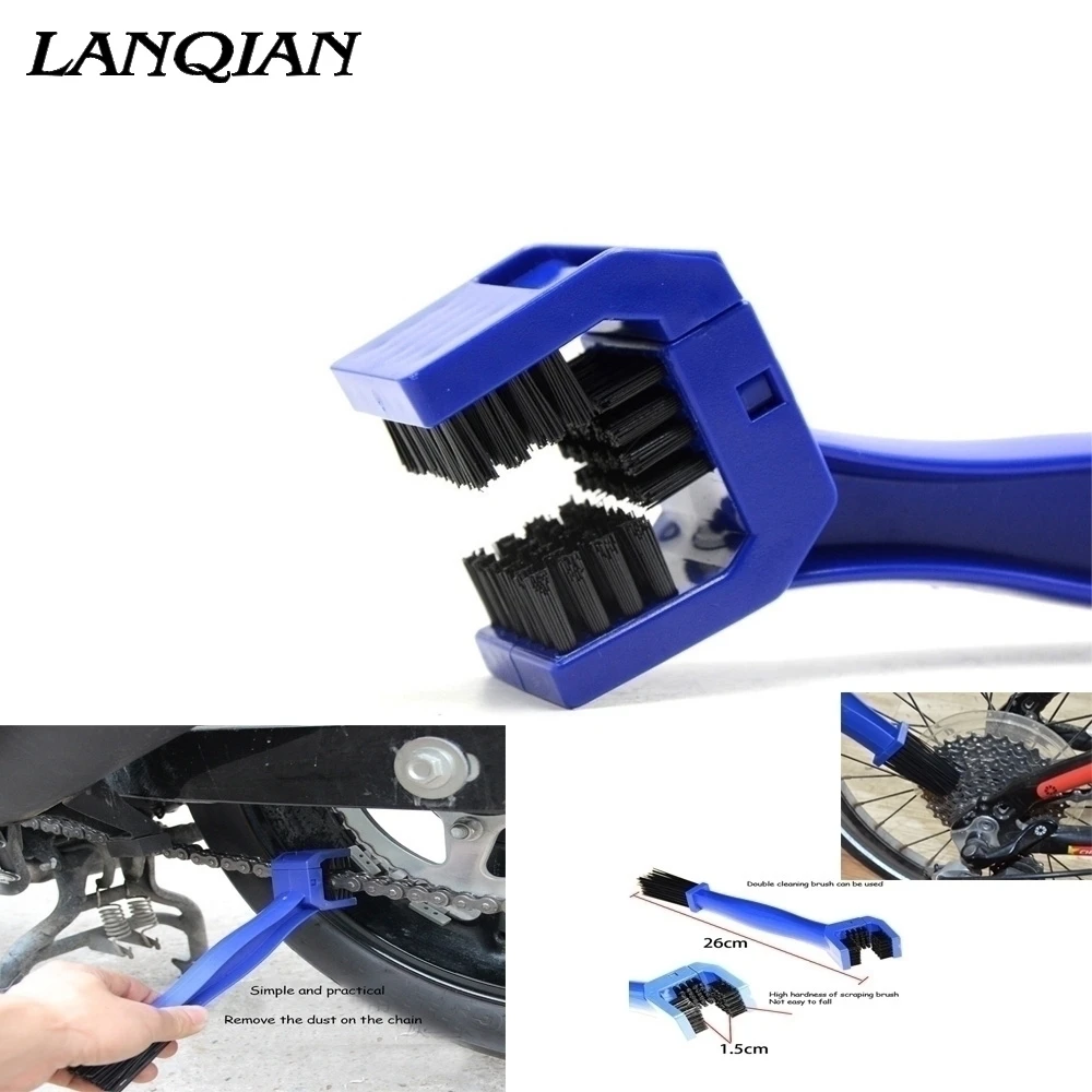 

Universal Motorcycle Multifunction Bike Chain Maintenance Cleaning Brush For SUZUKI GSX1300R 1999 2000 2001 2002 2003 2004 2005