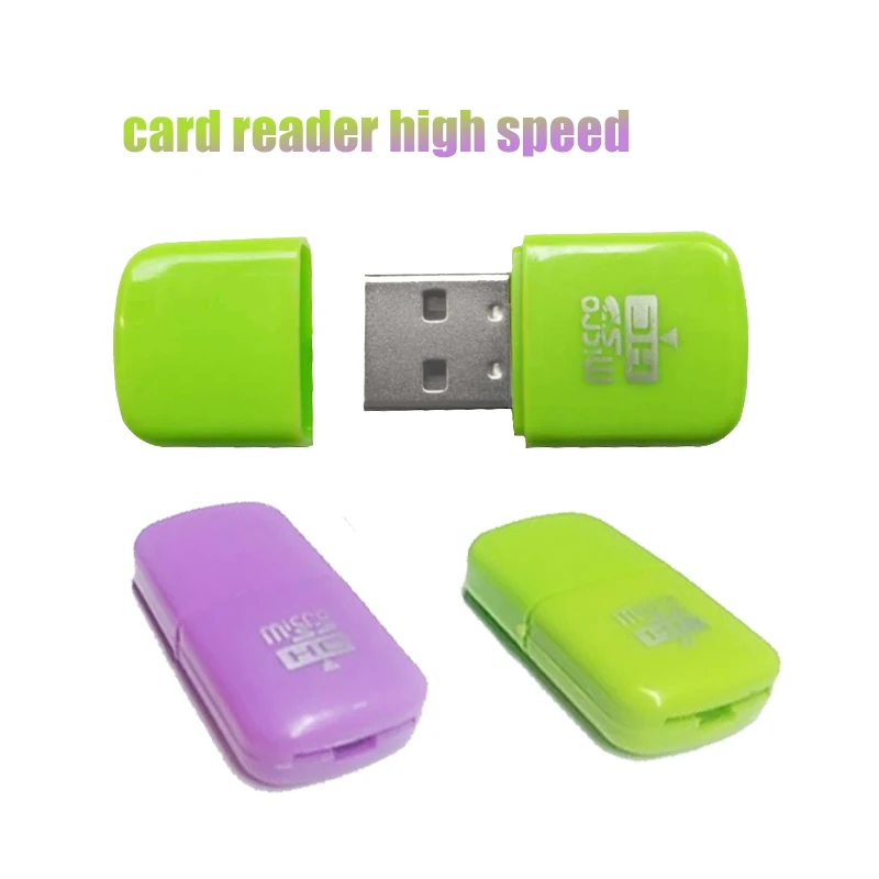High Quality 5pcs/pack Mini USB 2.0 Card Reader Plug and Play for Micro SD TF Adapter colorful options Tablet PC | Компьютеры и офис