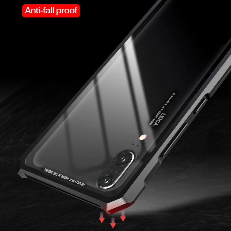 Для huawei P20 Lite защитный чехол самолета Бампер металлический винт сотовый телефон
