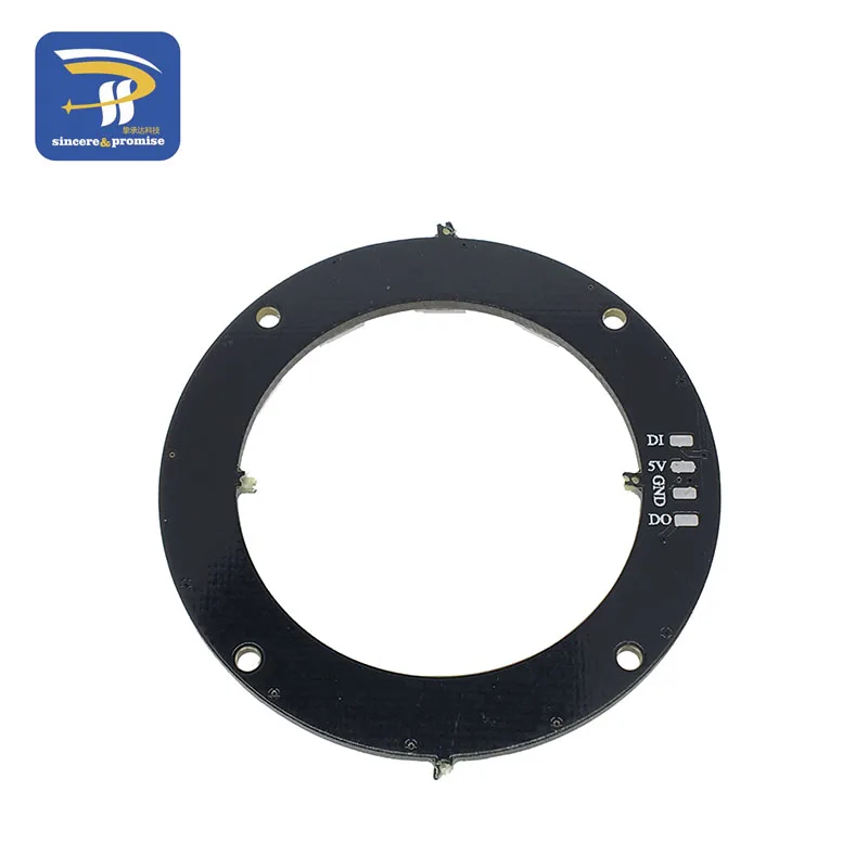 RGB LED кольцо 12 битов светодиоды WS2812 5050 лампа Light с integrated драйверы | Электронные