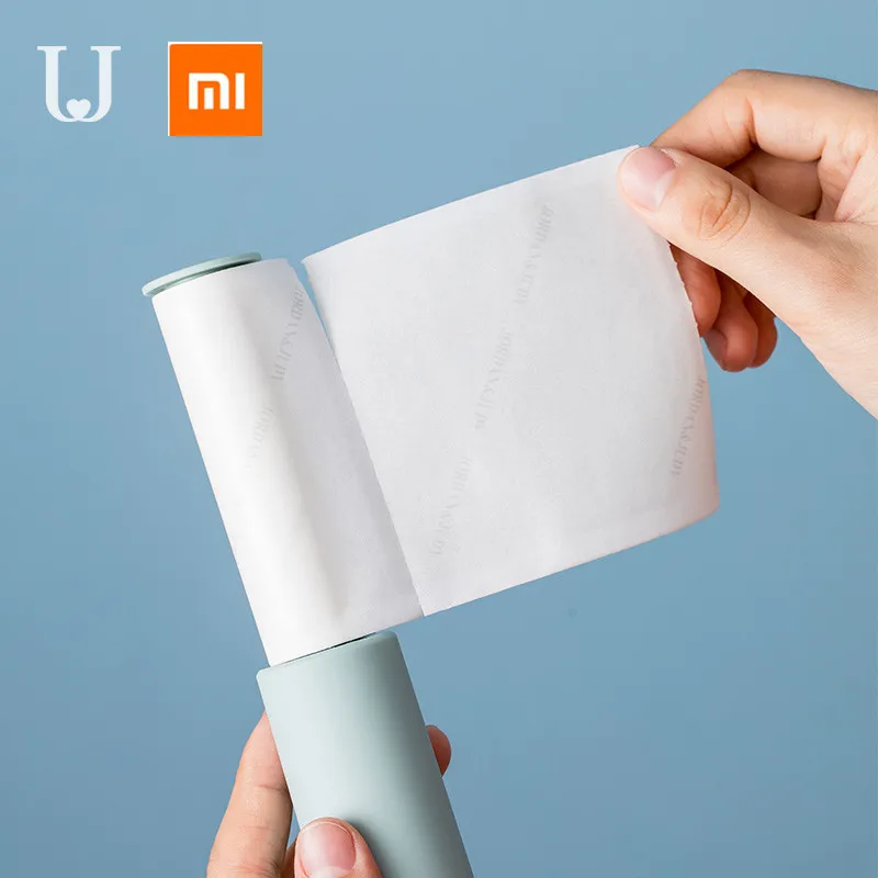 XIAOMI Mijia Jordan& Judy портативный стикер для одежды для волос роликовая щетка для чистки свитера липкая щетка для удаления волос