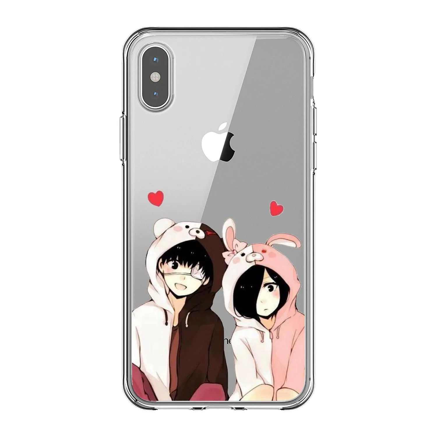 Мягкий чехол из ТПУ с японским аниме Токийский Гуль для iPhone 11 Pro MAX X X10 XS Max XR 6 6S Plus 7 8 Plus 5 5S SE чехол для телефона s