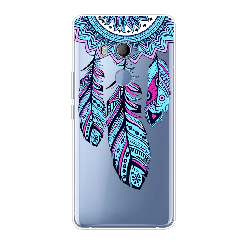Cartoon Case For HTC U11 Eyes Life Pattern Plainting Soft Silicone Fundas Phone Plus U12 |