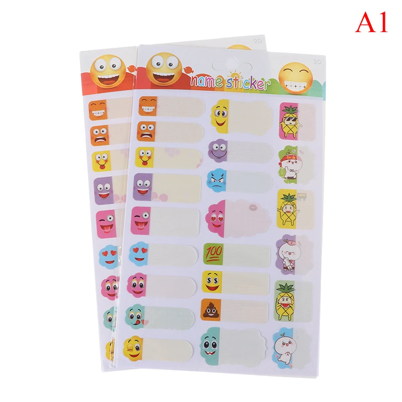 1 Набор стильных 3D наклеек с рисунками из мультфильмов модные детские игрушки