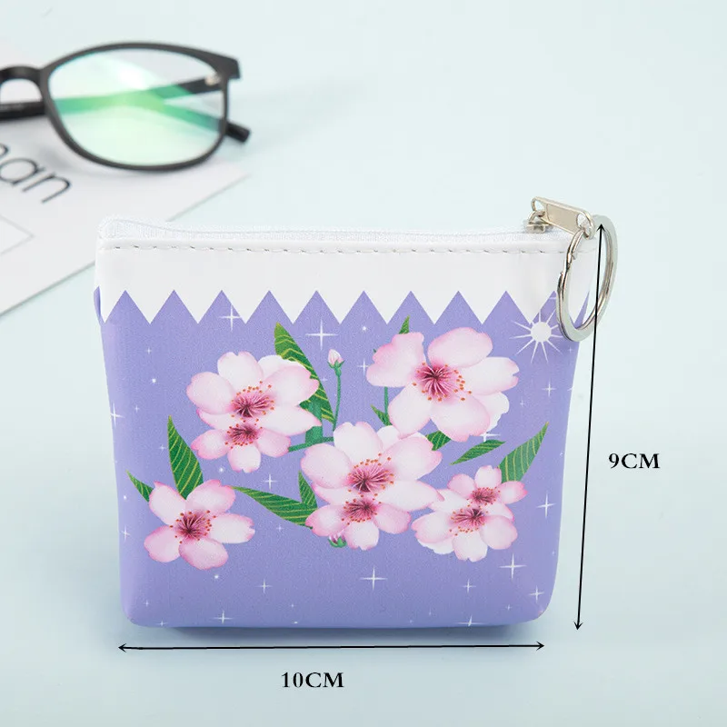 2018 новый весенний кошелек с цветочным орнаментом для женщин корейский модный на